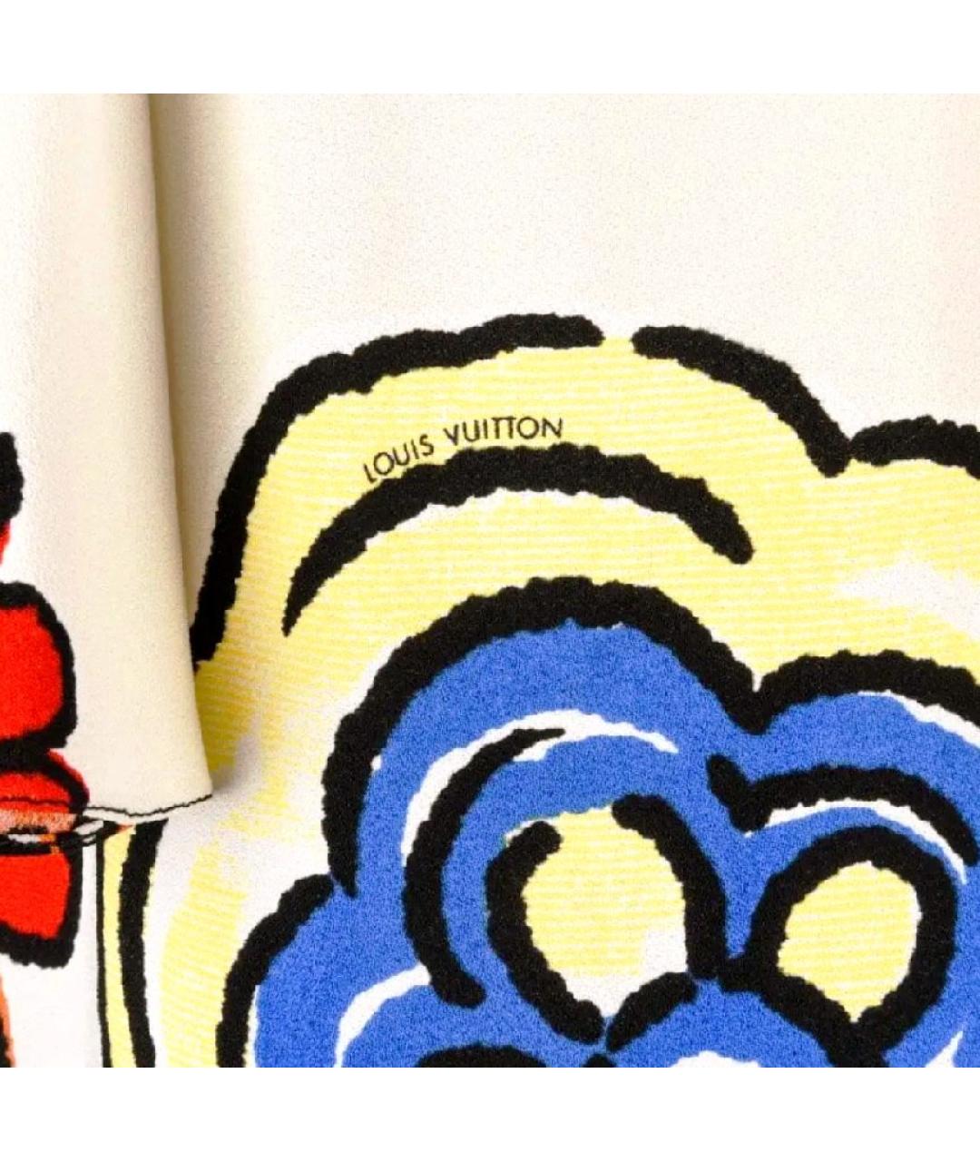 LOUIS VUITTON Мульти вискозная блузы, фото 5