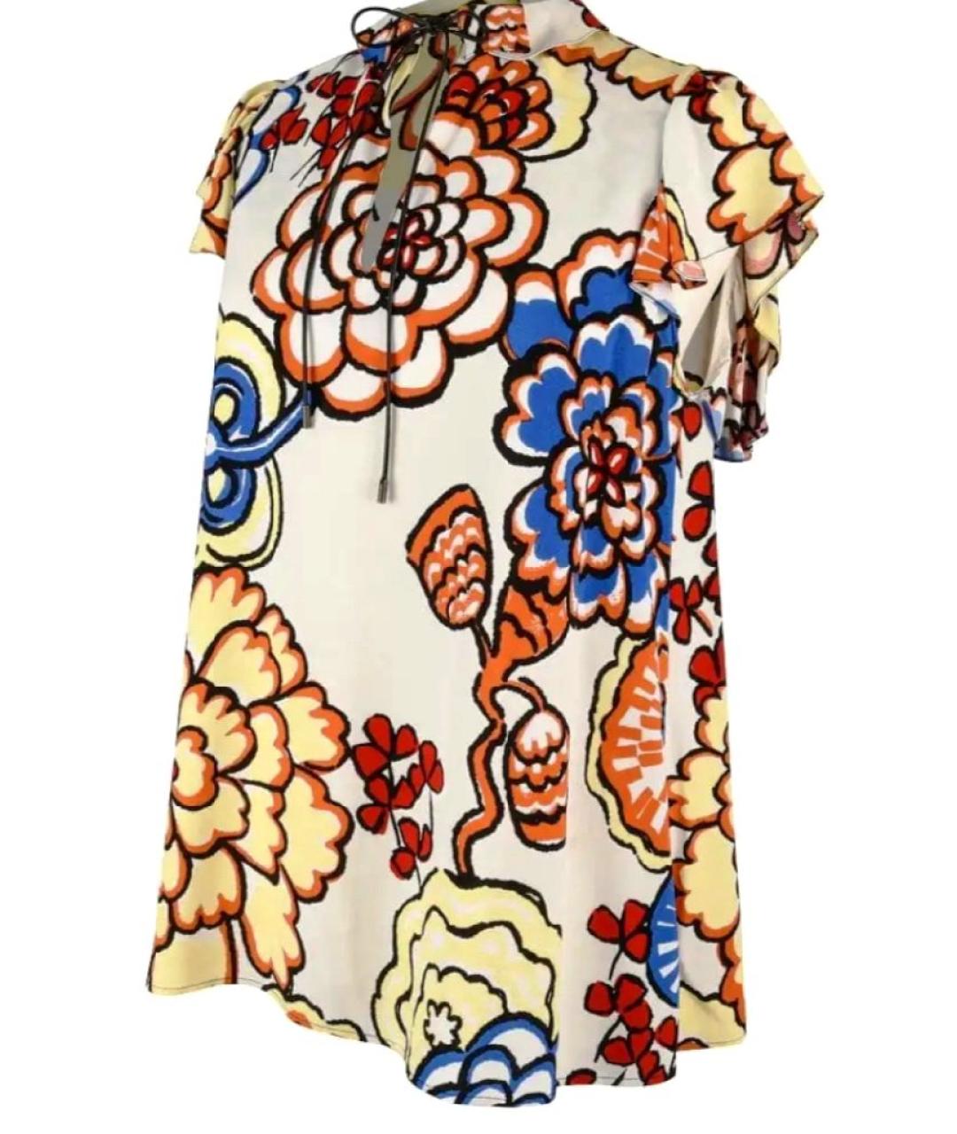 LOUIS VUITTON Мульти вискозная блузы, фото 2