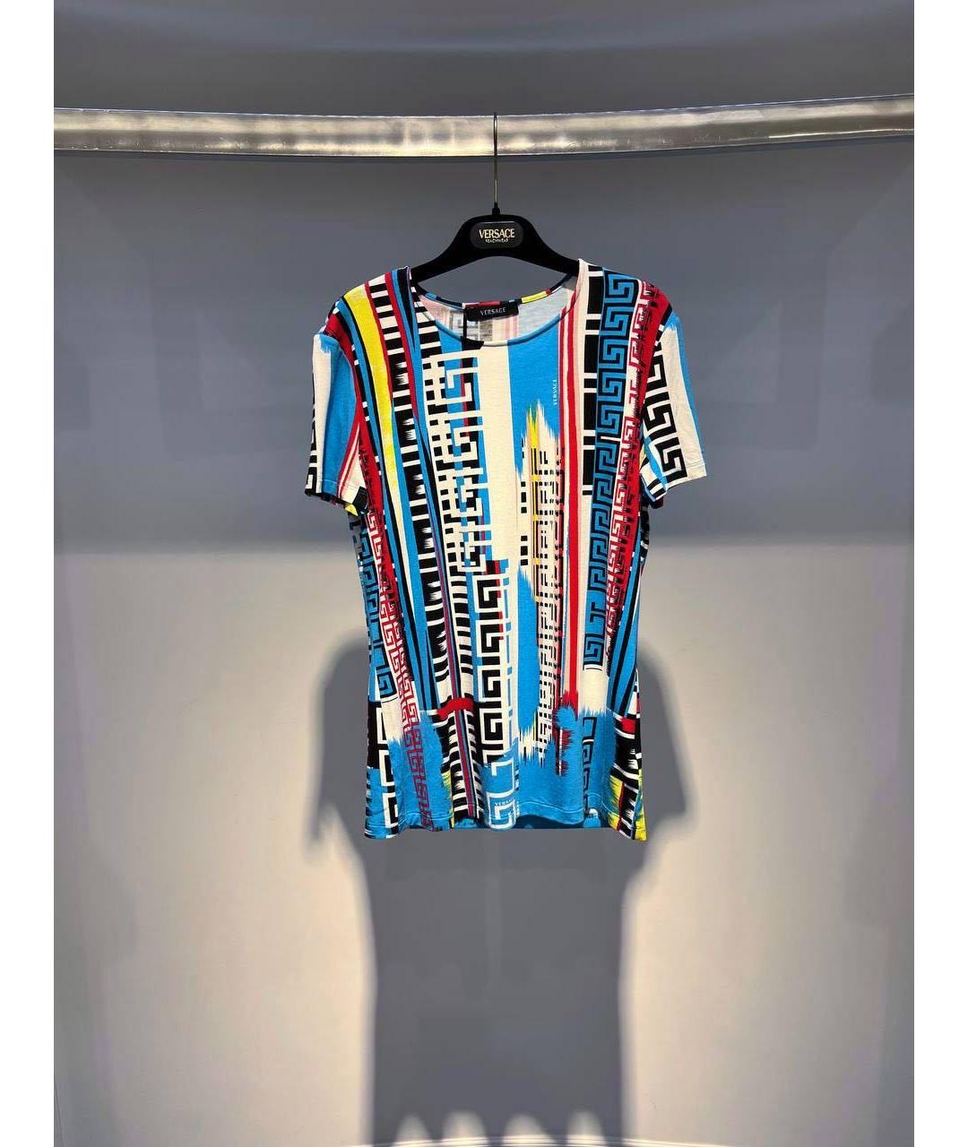 VERSACE Мульти футболка, фото 3