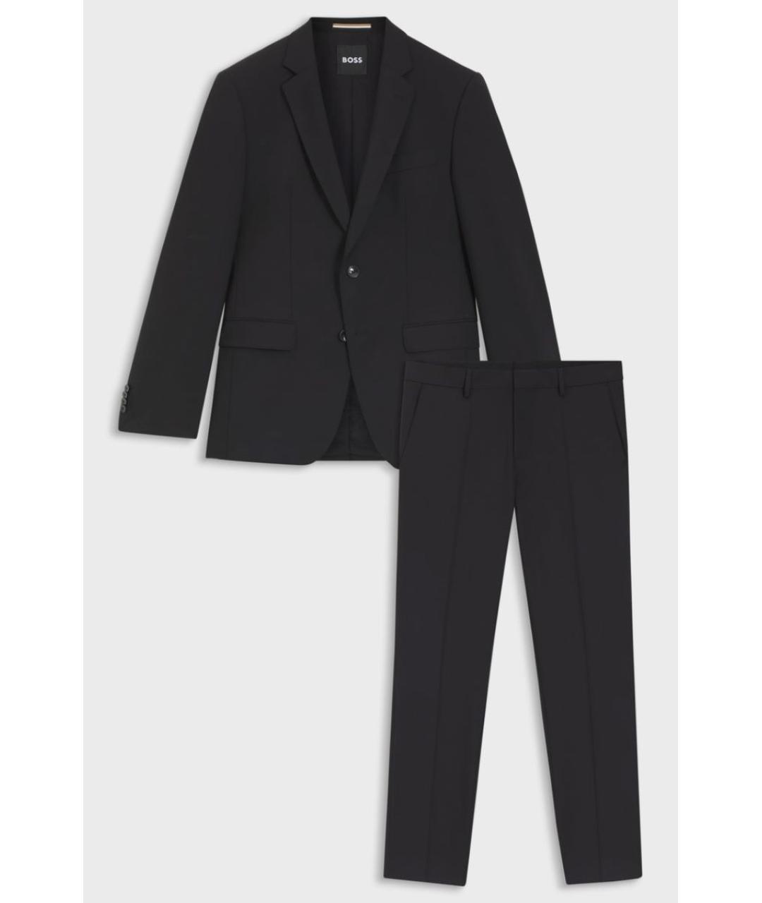 HUGO BOSS Черный классический костюм, фото 3