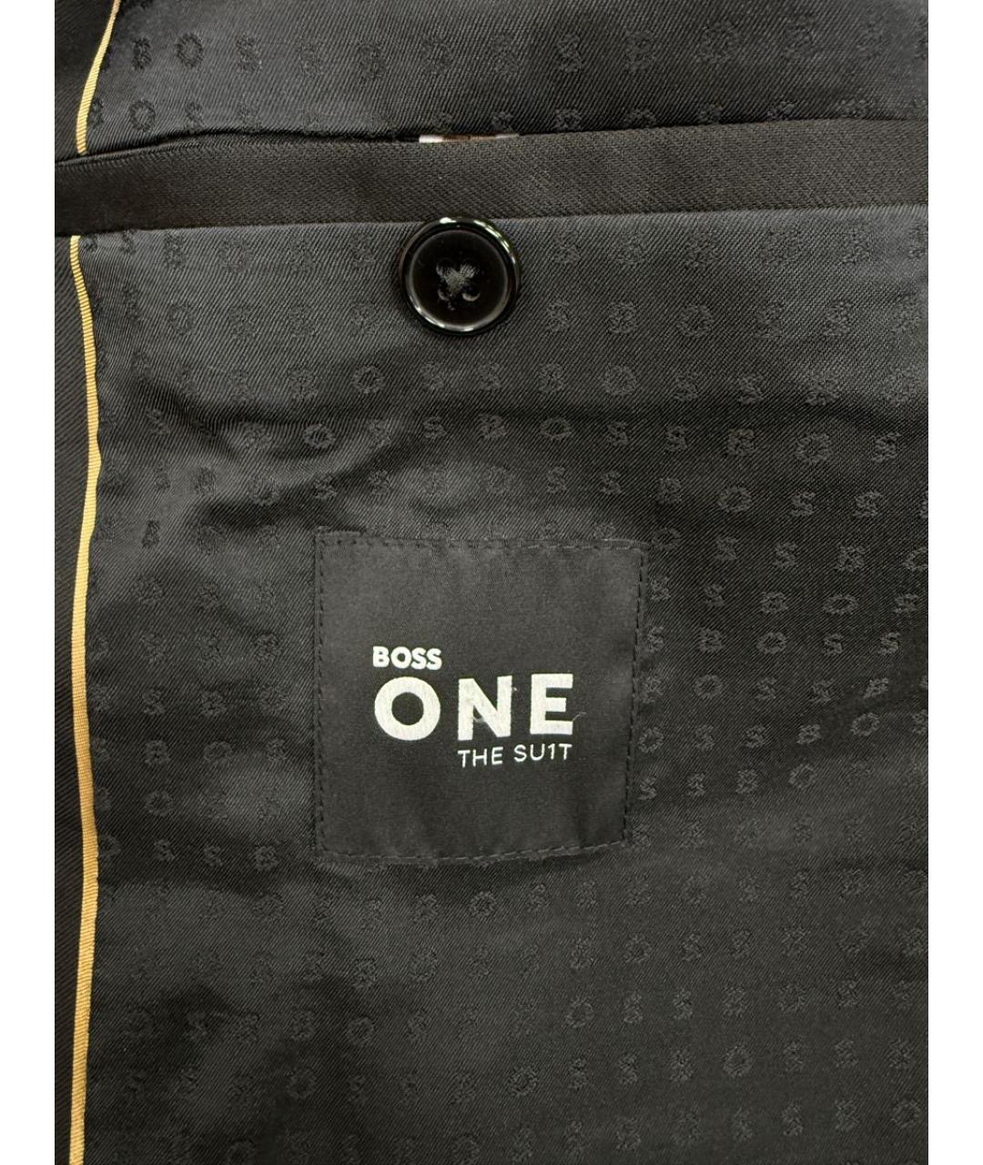 HUGO BOSS Черный классический костюм, фото 7