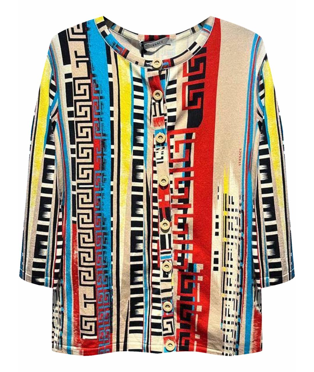 VERSACE Мульти кардиган, фото 1