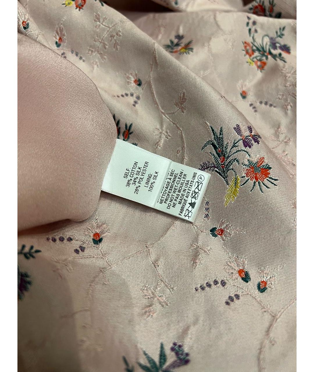 CAROLINA HERRERA Розовое коктейльное платье, фото 5