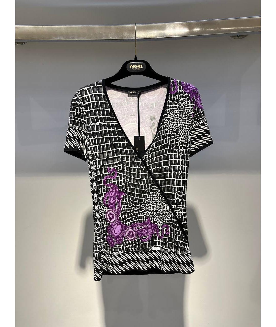 VERSACE Серая футболка, фото 3