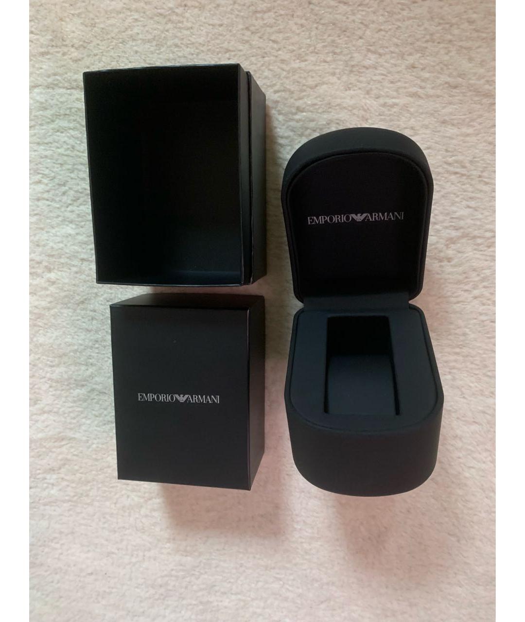 EMPORIO ARMANI Серебряные металлические часы, фото 5