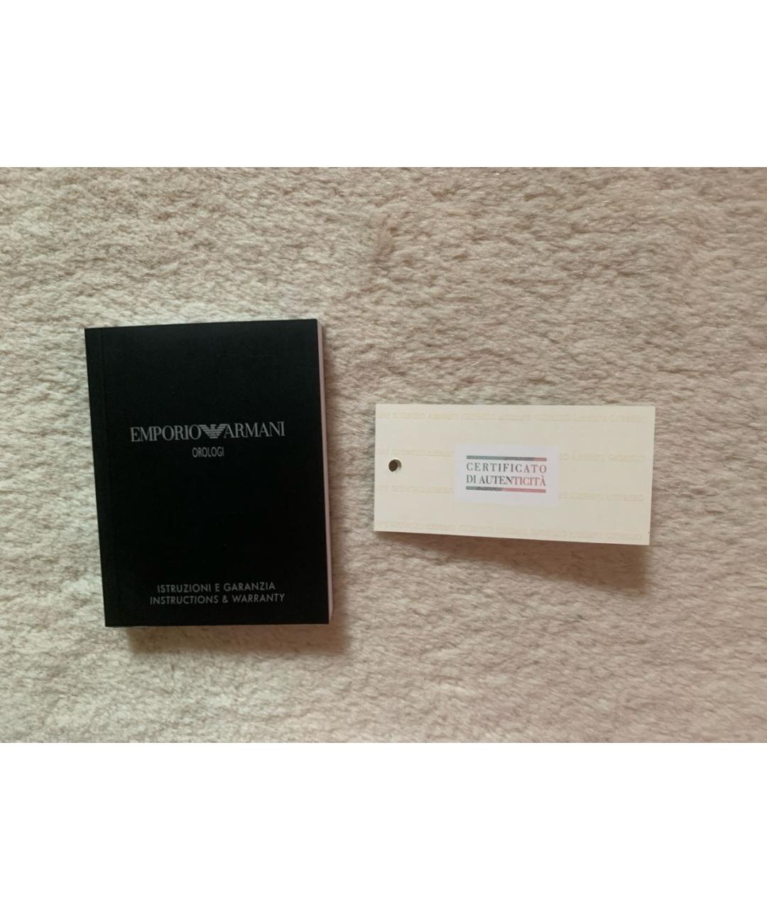 EMPORIO ARMANI Серебряные металлические часы, фото 6