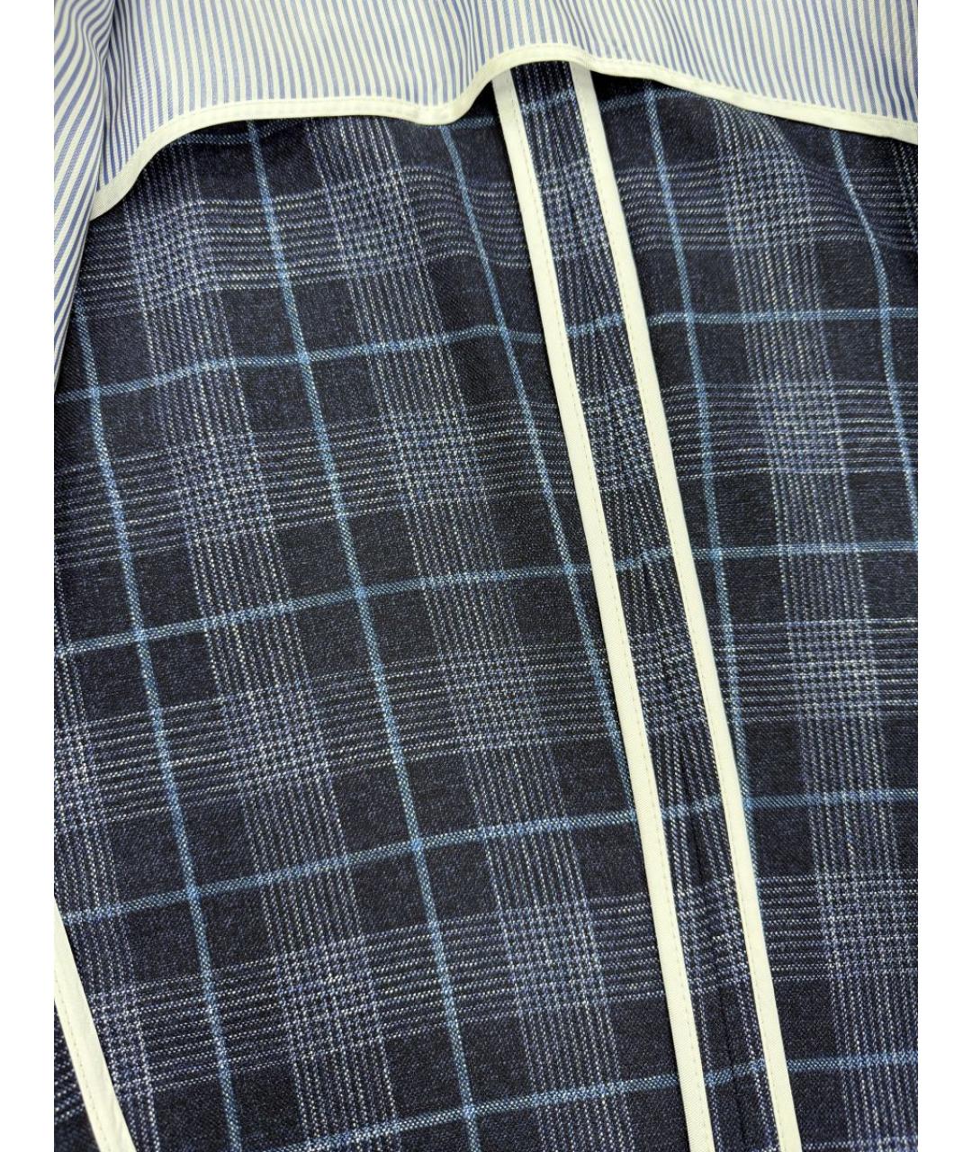 HUGO BOSS Синий шерстяной пиджак, фото 9