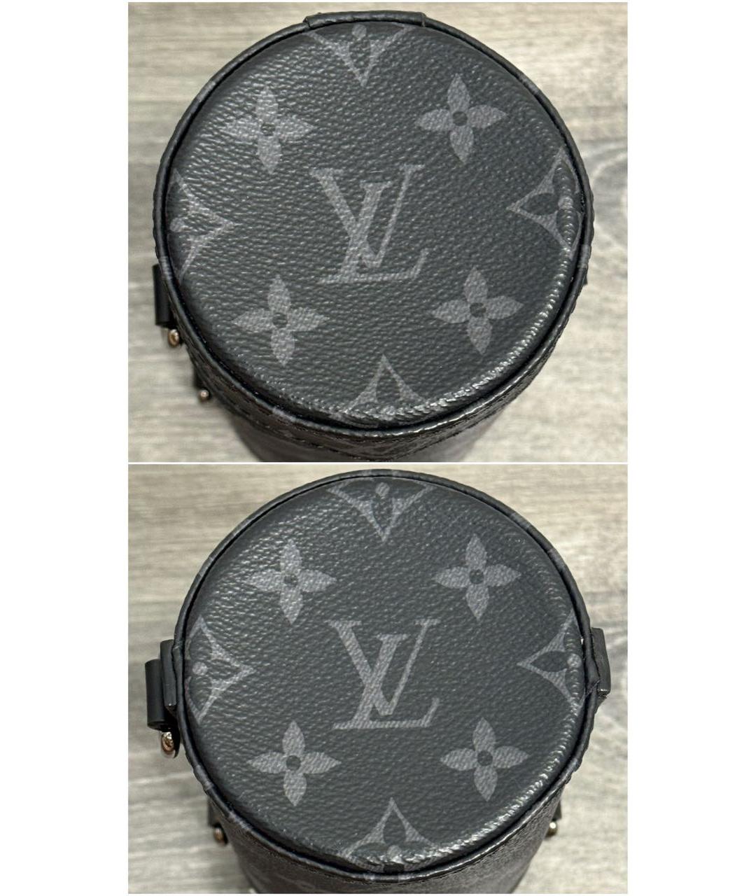 LOUIS VUITTON Черная сумка через плечо, фото 4