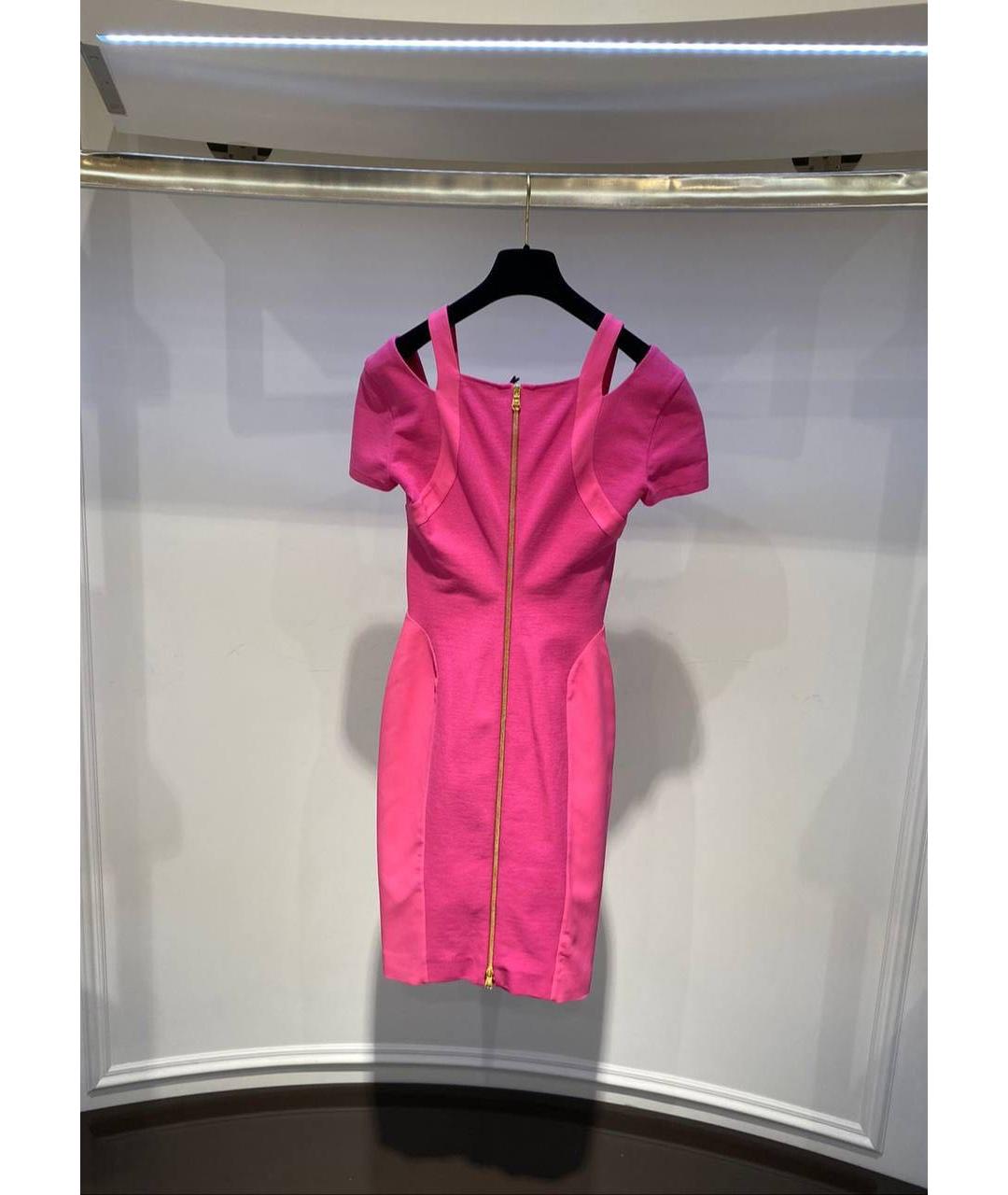 VERSACE Розовое повседневное платье, фото 2