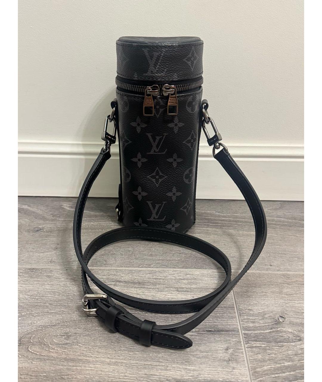 LOUIS VUITTON Черная сумка на плечо, фото 9