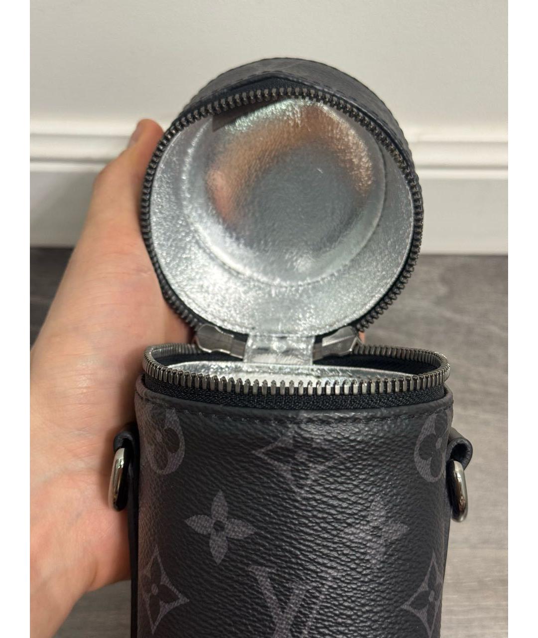 LOUIS VUITTON Черная сумка на плечо, фото 7