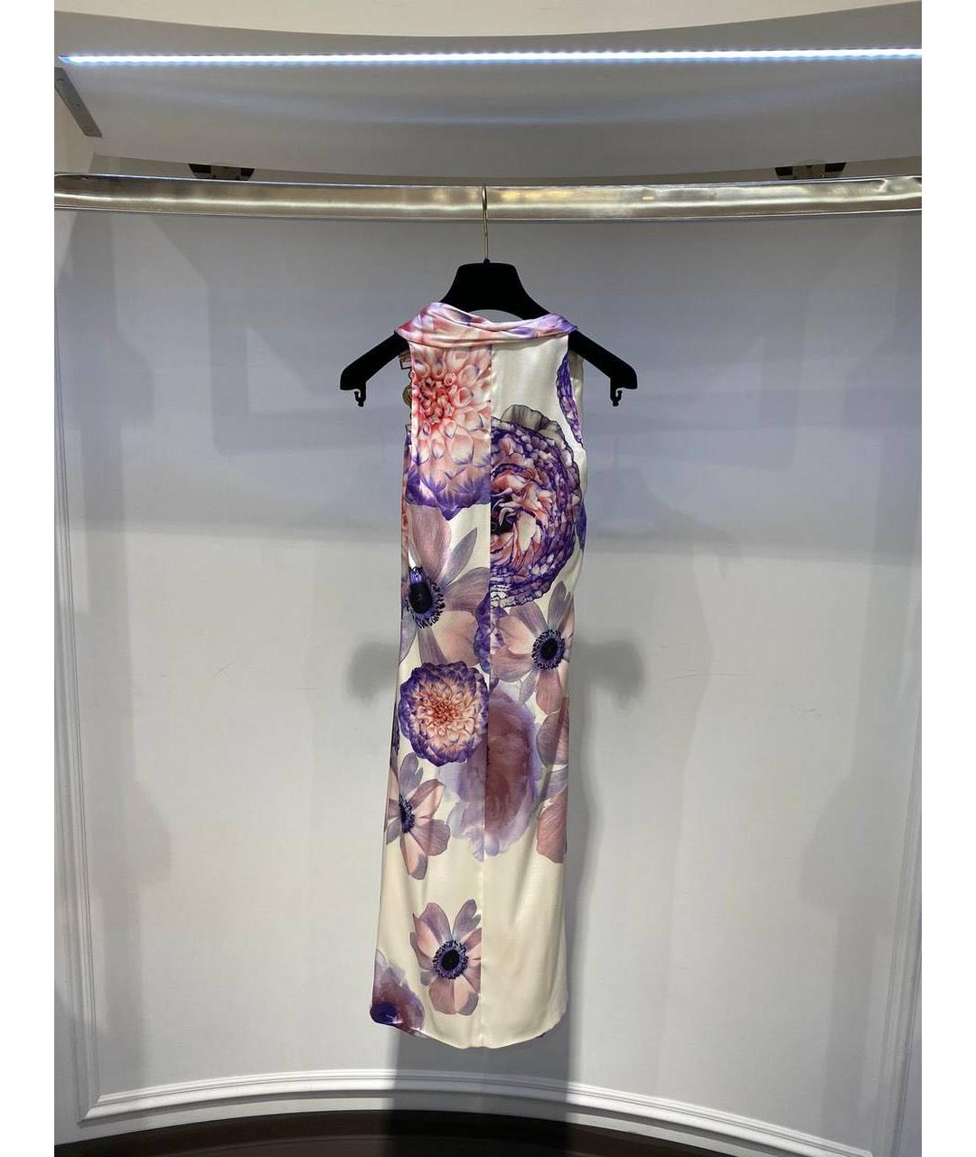 VERSACE Мульти повседневное платье, фото 2