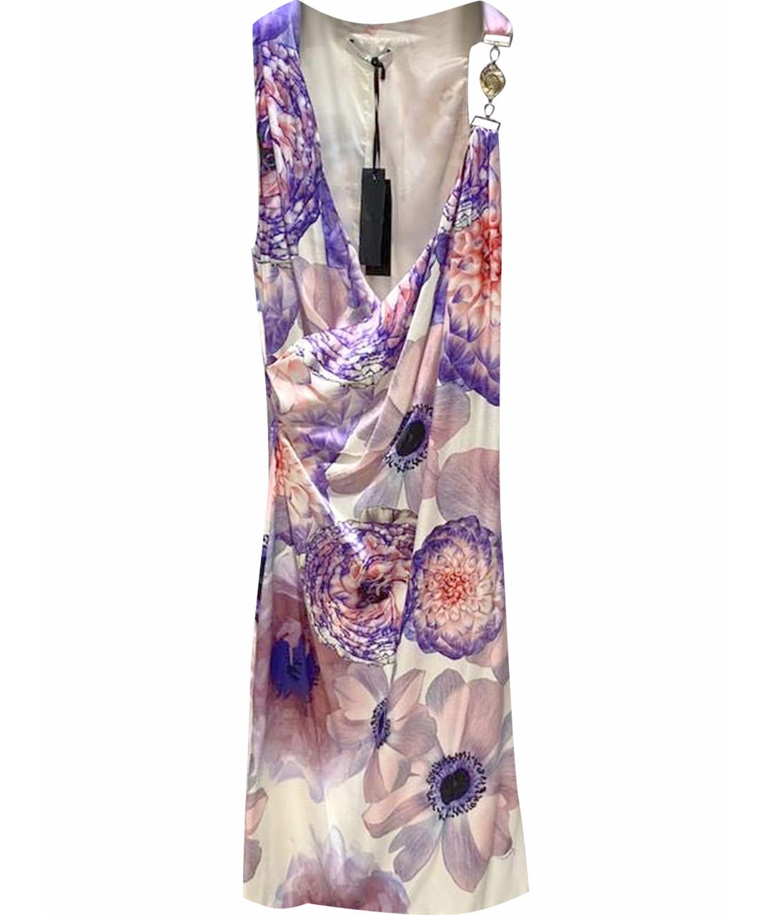 VERSACE Мульти повседневное платье, фото 1