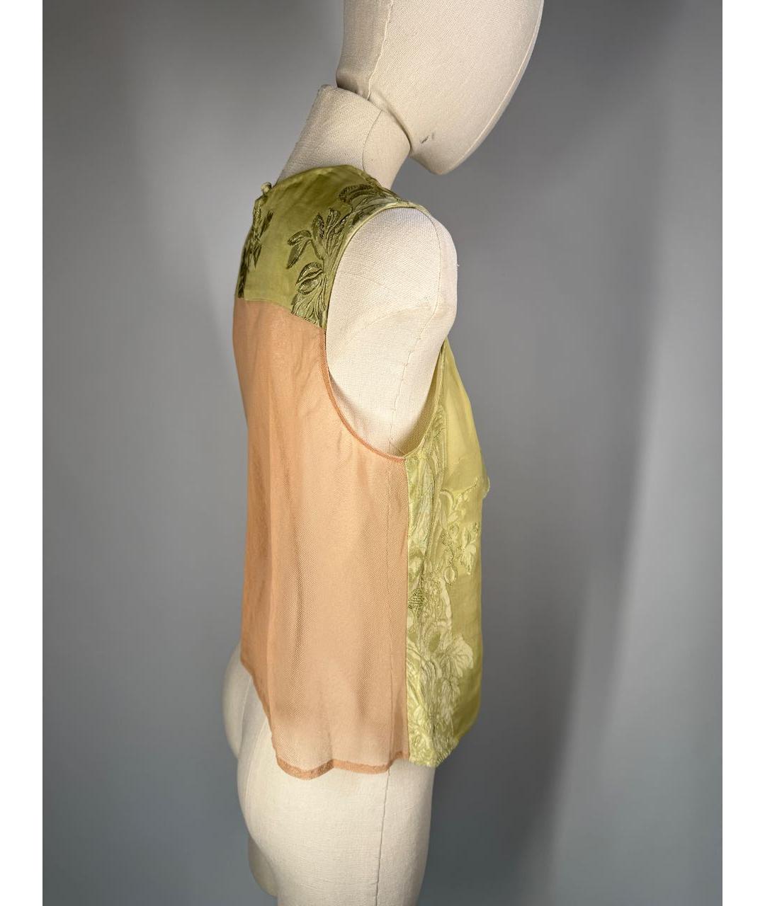 DRIES VAN NOTEN Мульти шелковая блузы, фото 2