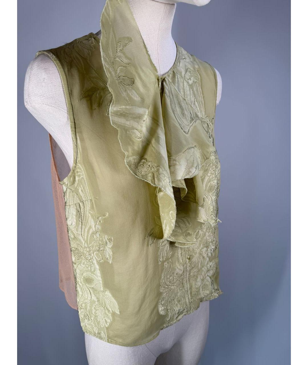 DRIES VAN NOTEN Мульти шелковая блузы, фото 3