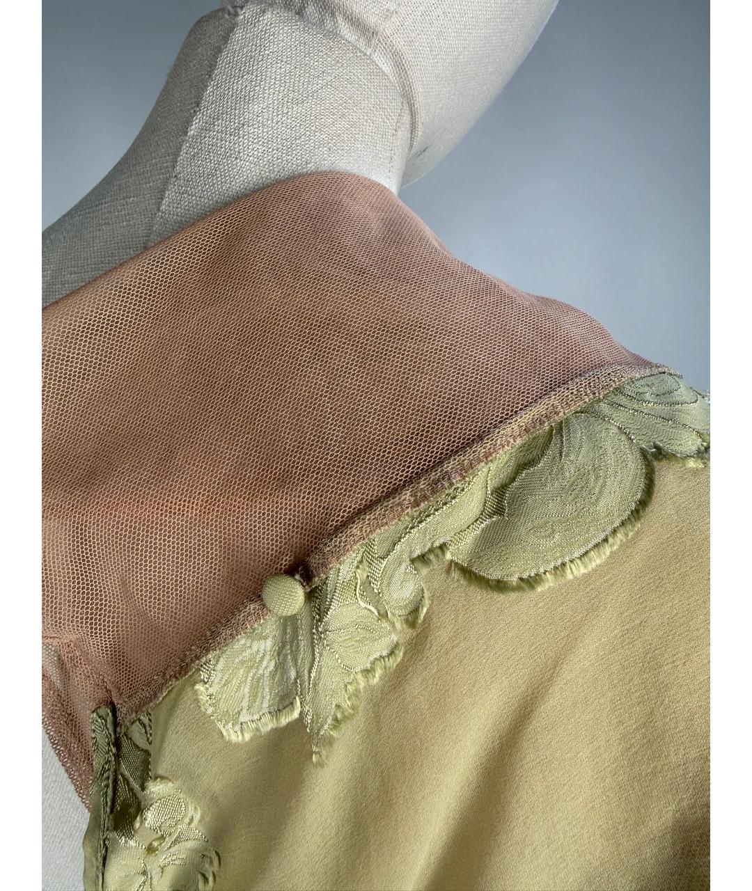 DRIES VAN NOTEN Мульти шелковая блузы, фото 7