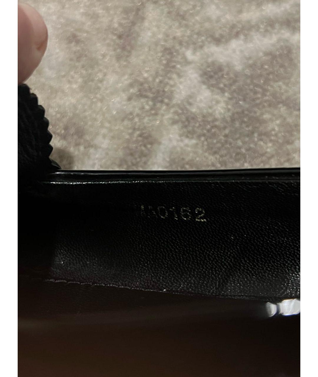 LOUIS VUITTON Черные лоферы из лакированной кожи, фото 6