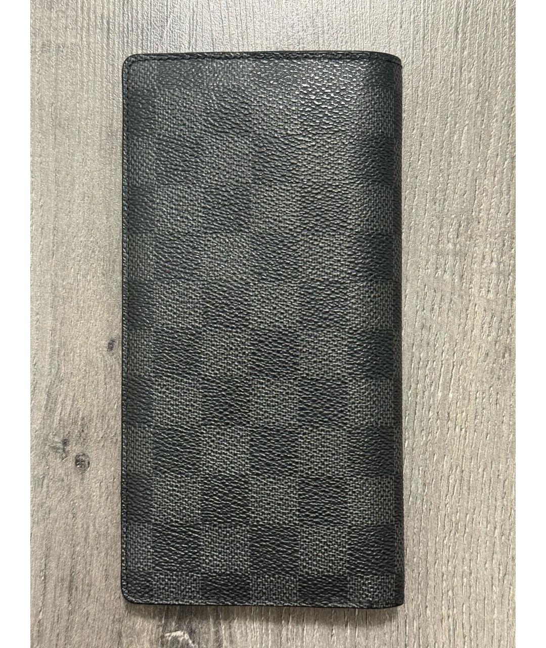 LOUIS VUITTON Черный кошелек, фото 2