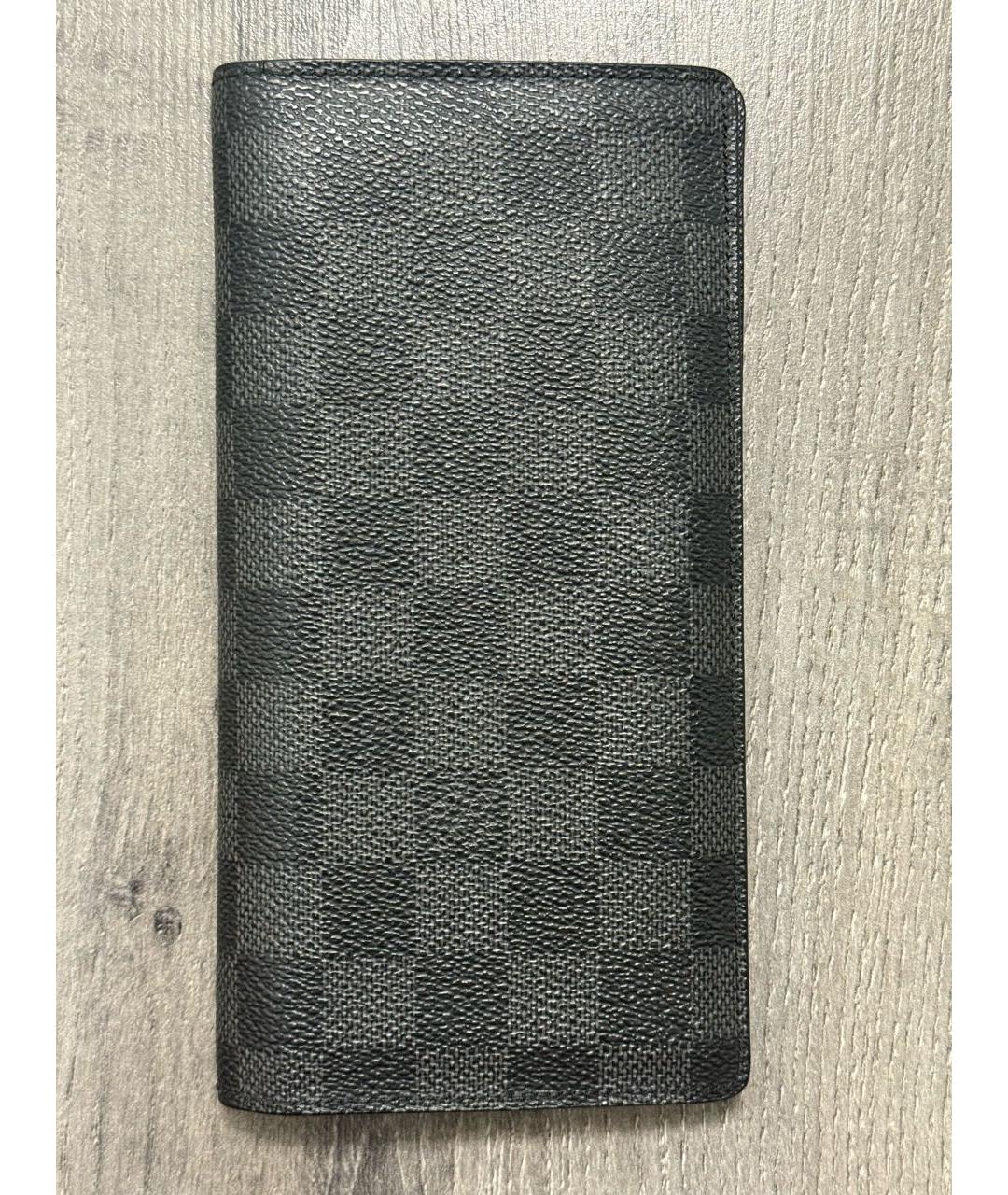 LOUIS VUITTON Черный кошелек, фото 9