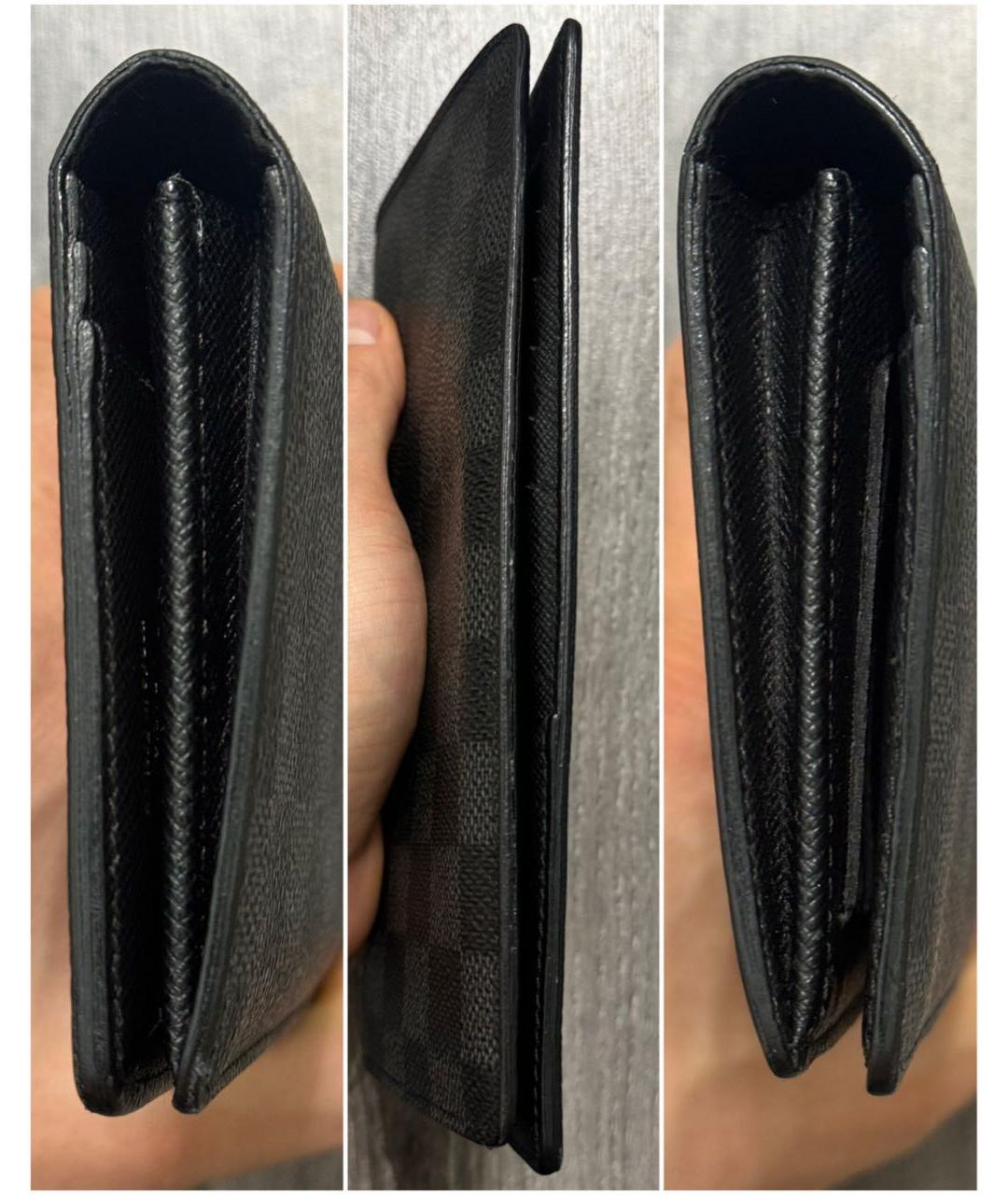 LOUIS VUITTON Черный кошелек, фото 4