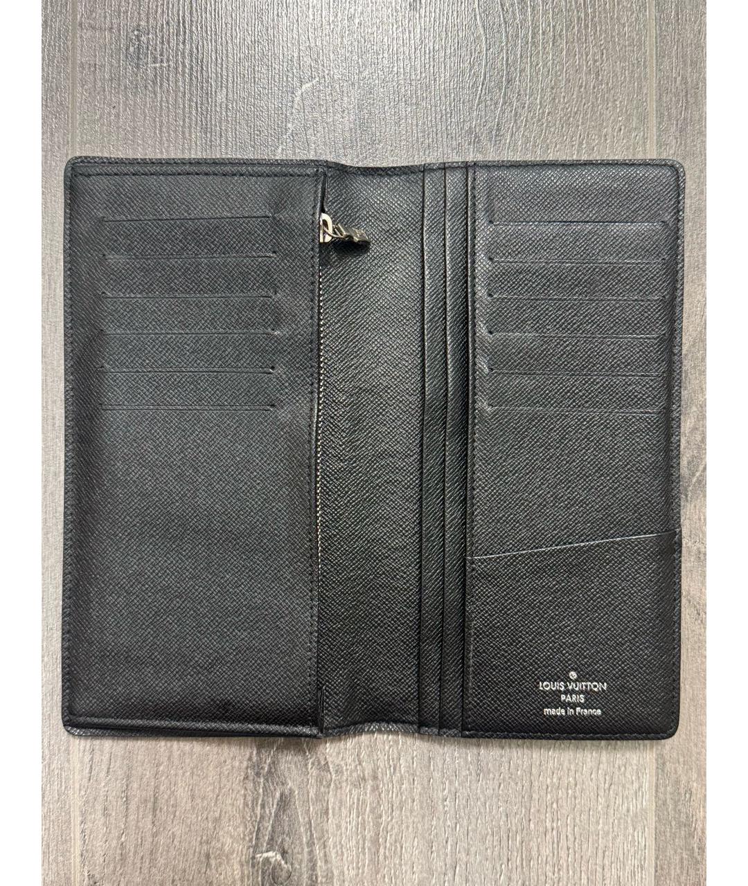LOUIS VUITTON Черный кошелек, фото 7