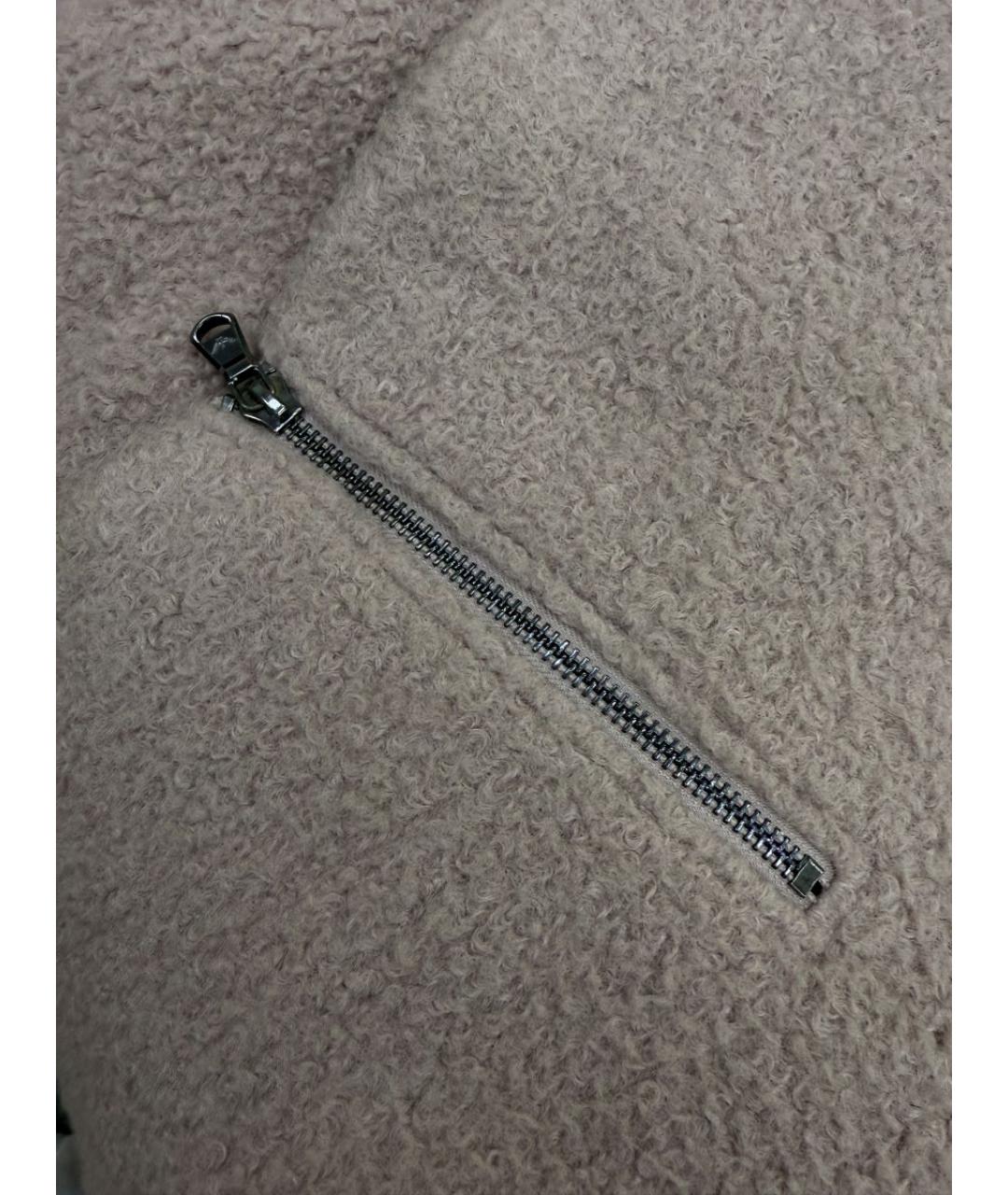 EMPORIO ARMANI Розовое полиэстеровое пальто, фото 6