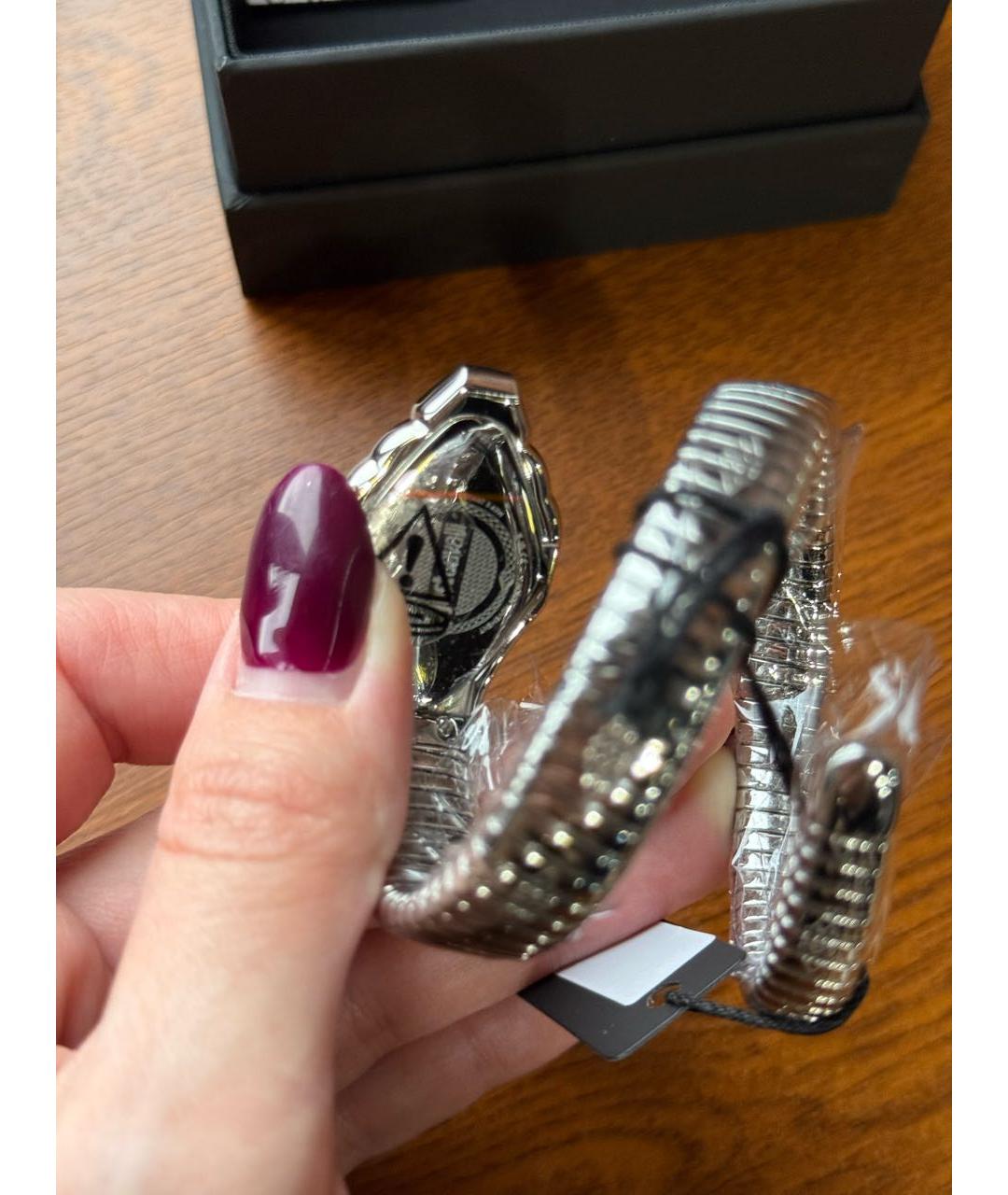 JUST CAVALLI Серебряные часы, фото 3