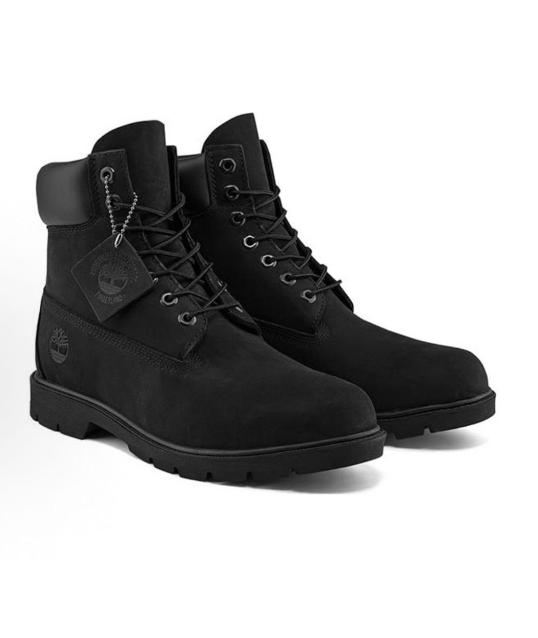 TIMBERLAND Черные нубуковые высокие ботинки, фото 2