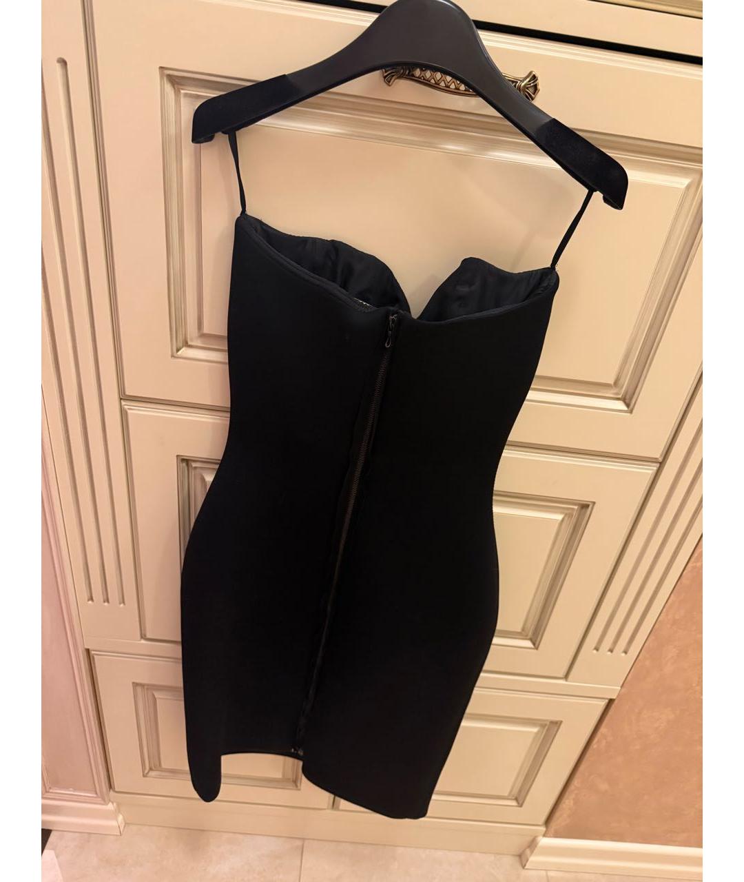 LANVIN Черное коктейльное платье, фото 5