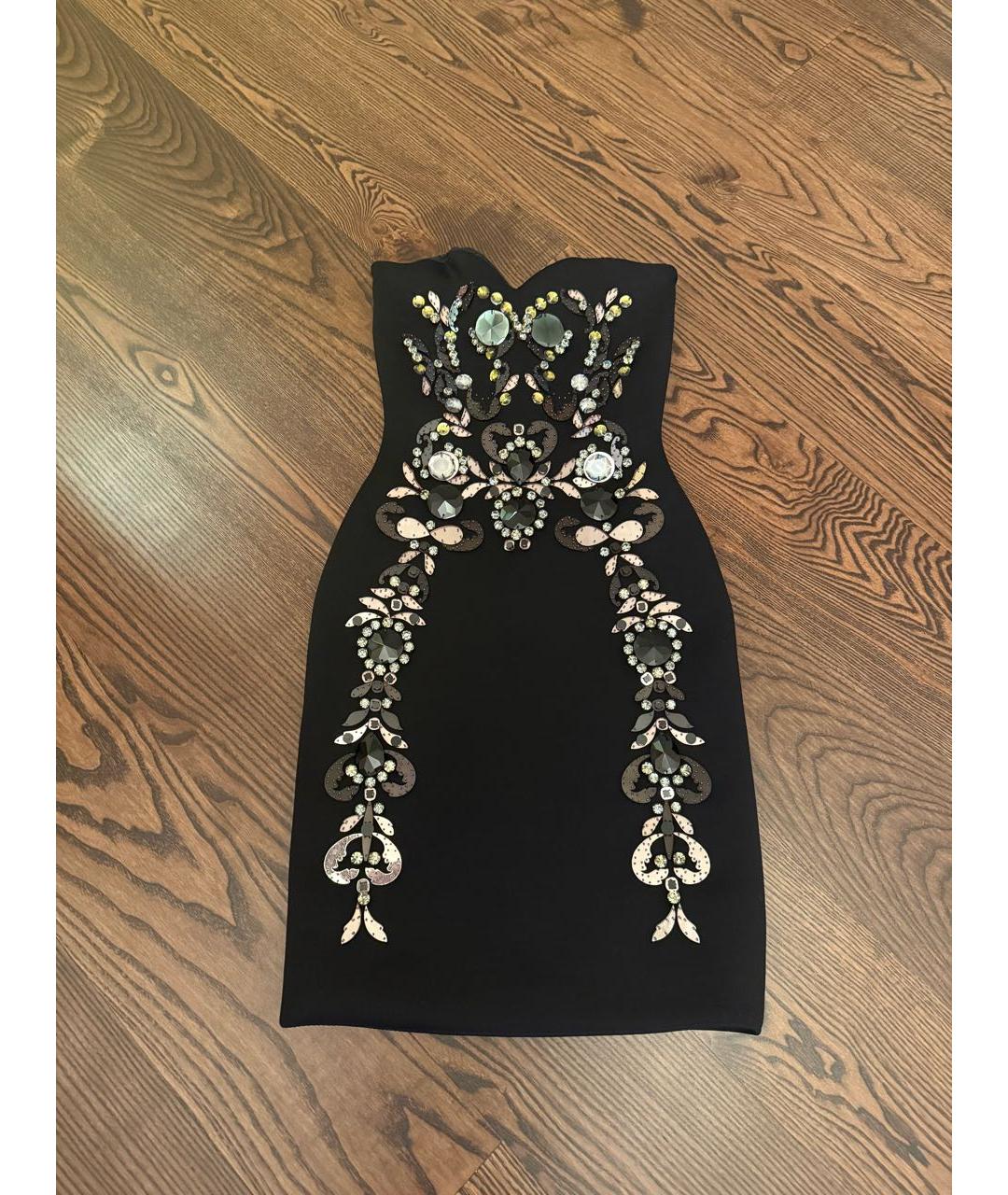 LANVIN Черное коктейльное платье, фото 9