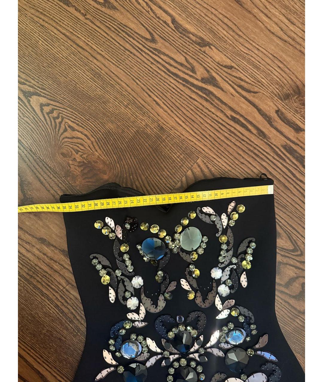 LANVIN Черное коктейльное платье, фото 8