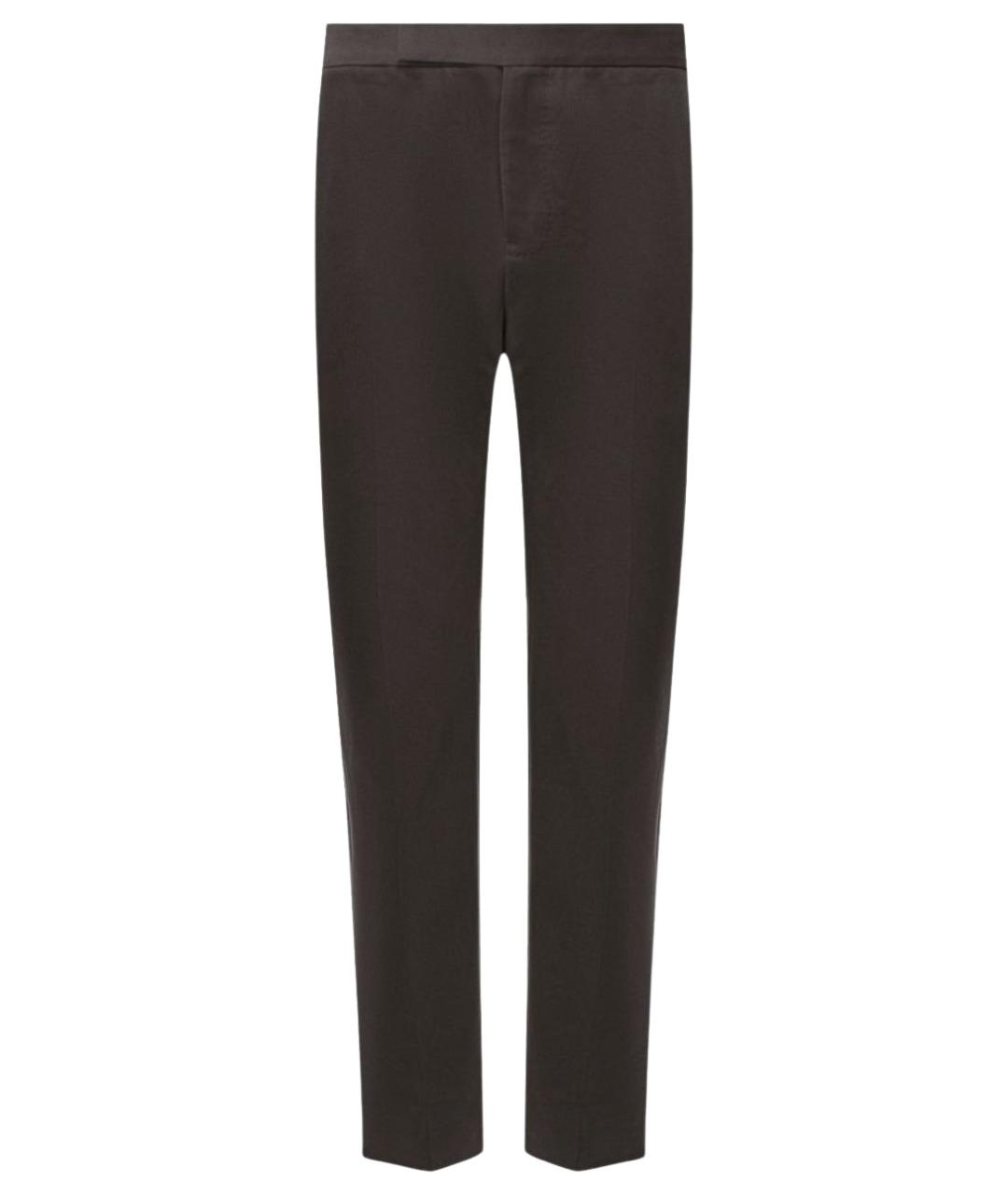 BERLUTI Хаки хлопковые повседневные брюки, фото 1