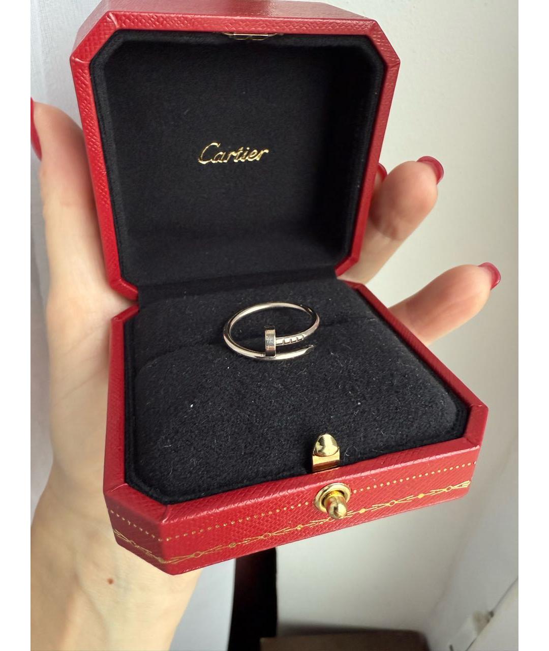 CARTIER Серебряное кольцо из белого золота, фото 5