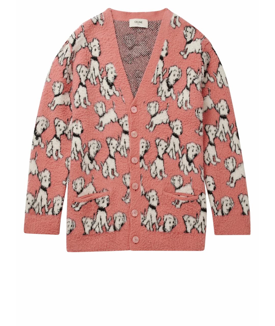 CELINE Розовый кардиган, фото 1