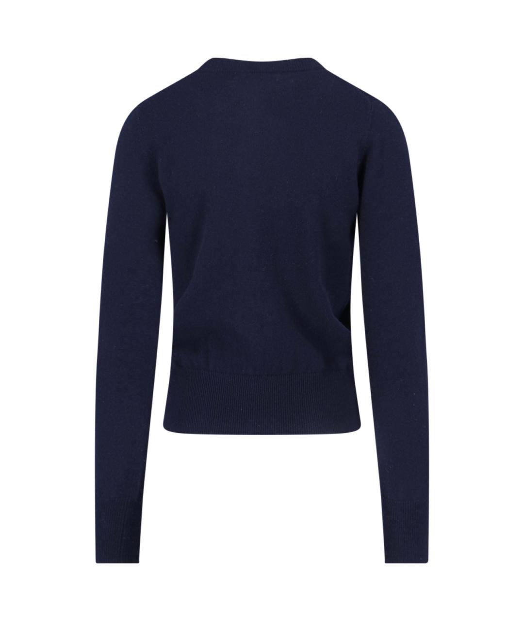 EXTREME CASHMERE Темно-синий кашемировый кардиган, фото 2