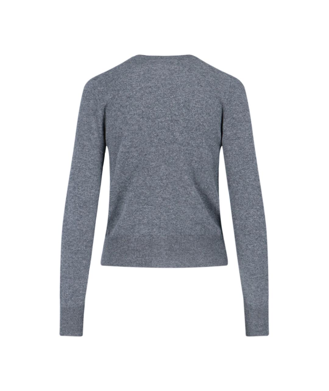 EXTREME CASHMERE Серый кашемировый кардиган, фото 2