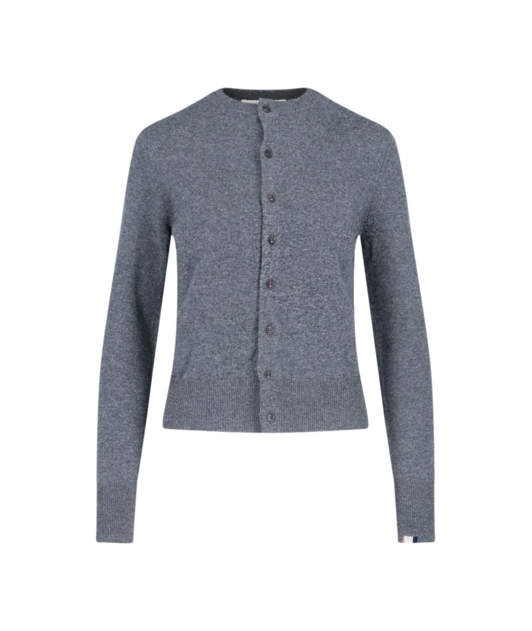 EXTREME CASHMERE Серый кашемировый кардиган, фото 1