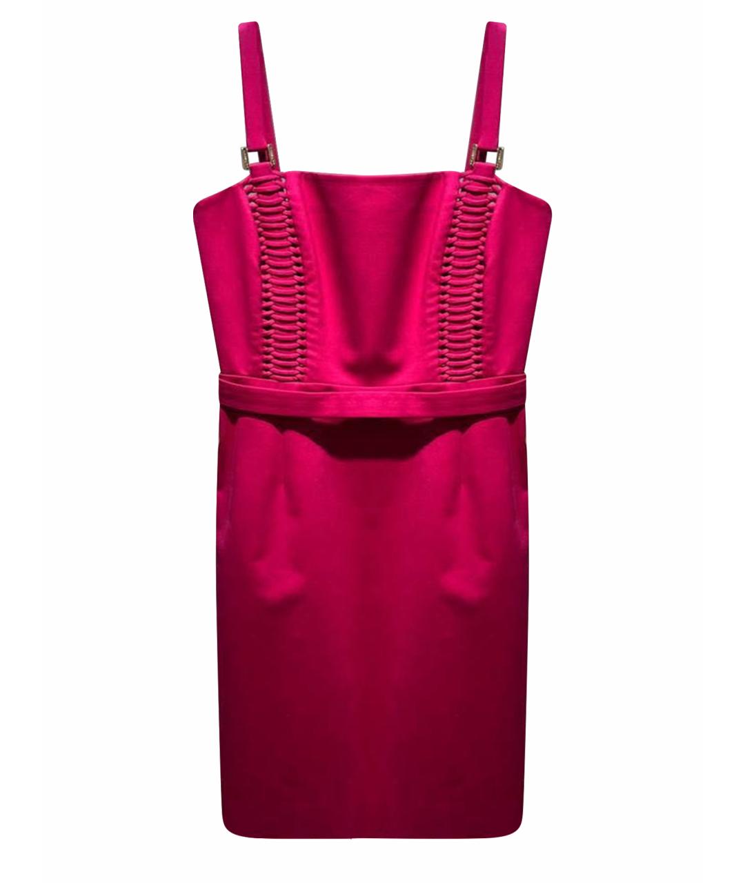 VERSACE Фуксия повседневное платье, фото 1