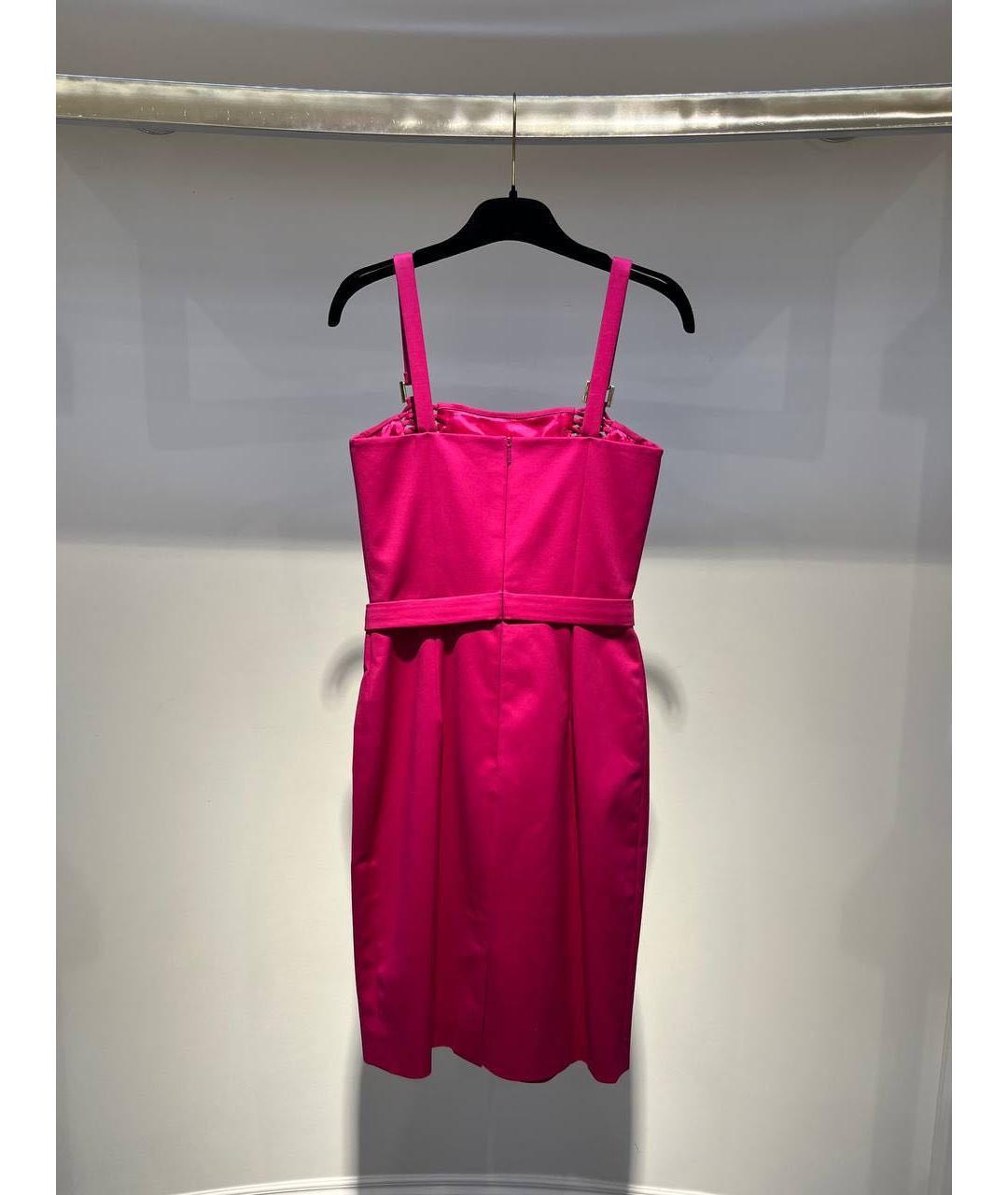 VERSACE Фуксия повседневное платье, фото 2