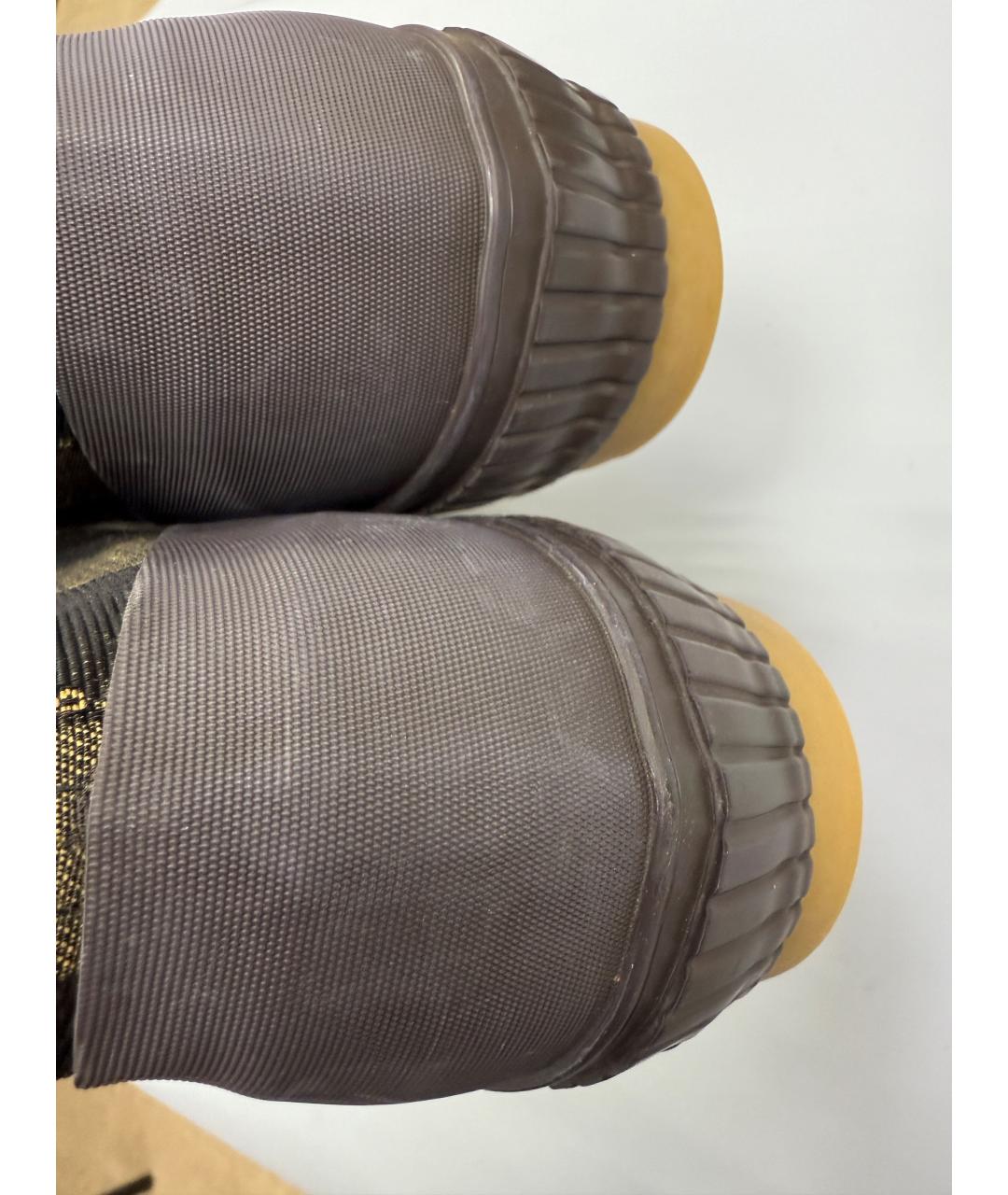 FENDI Мульти текстильные высокие ботинки, фото 6