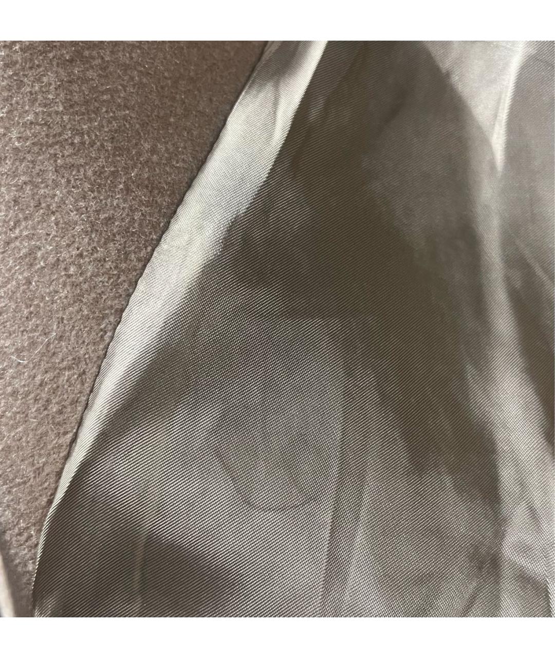 MAX MARA STUDIO Горчичное шерстяное пальто, фото 6