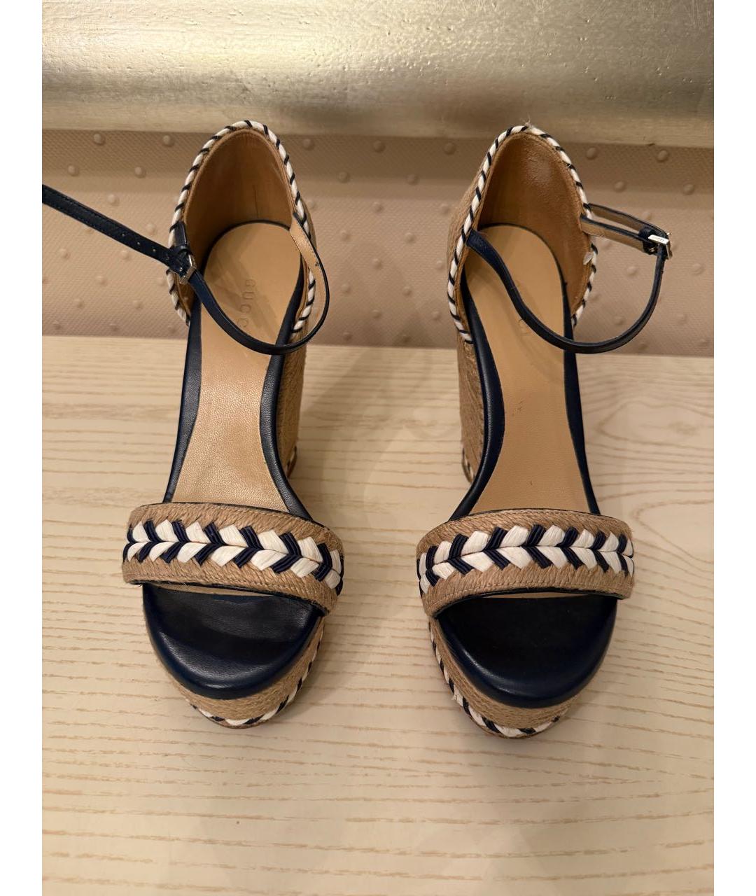 GUCCI Мульти эспадрильи, фото 3