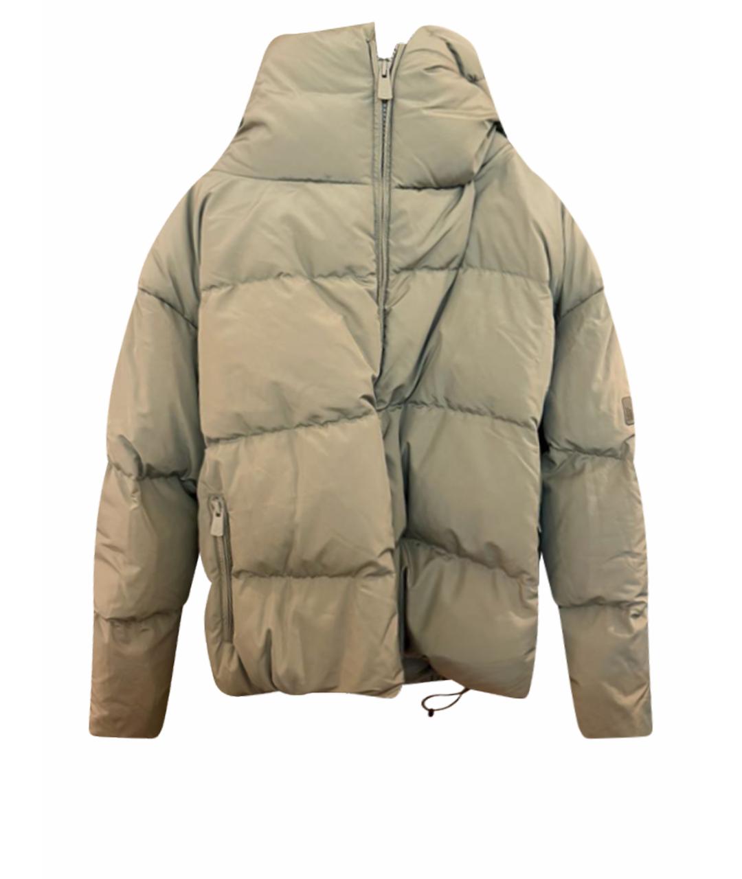 BACON Зеленый полиамидовый пуховик, фото 1