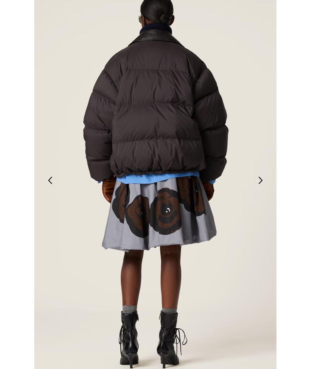 MIU MIU Черный пуховик, фото 3