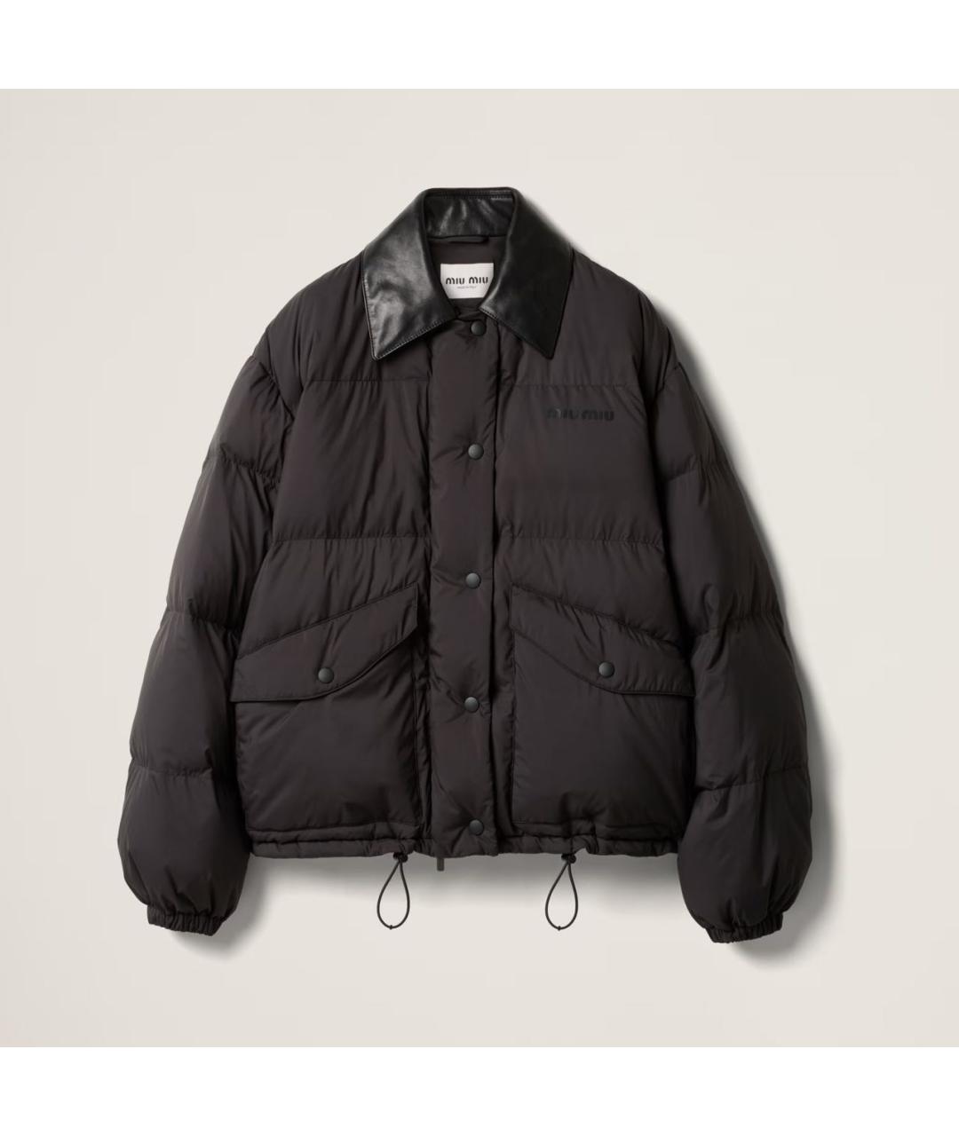 MIU MIU Черный пуховик, фото 6