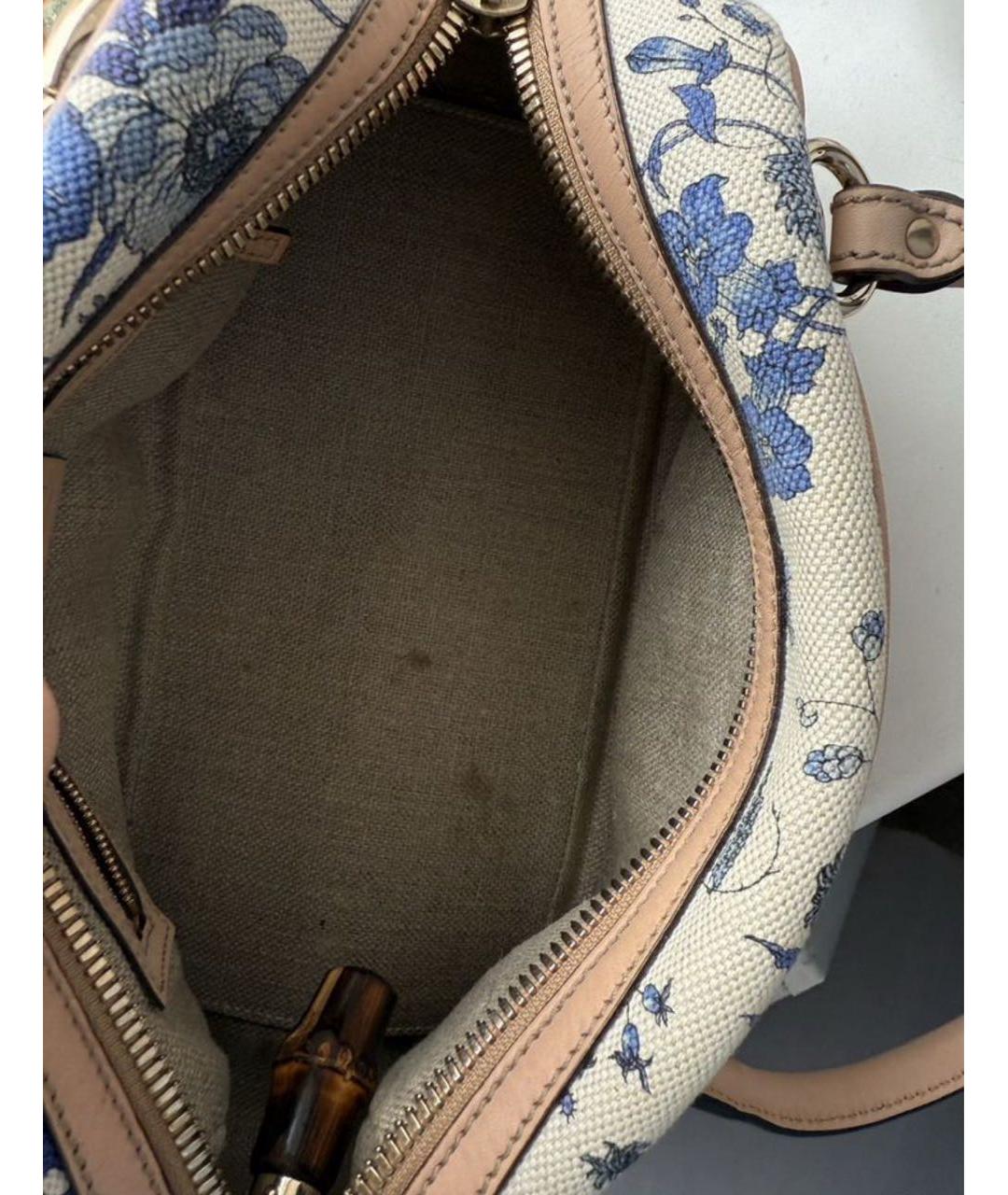 GUCCI Мульти тканевая сумка с короткими ручками, фото 8