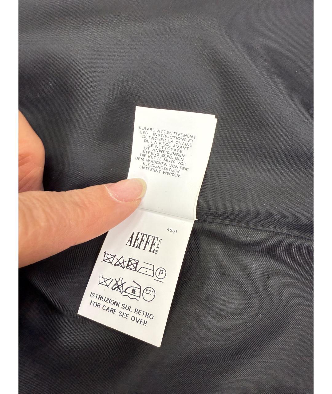 MOSCHINO Черный шерстяной жакет/пиджак, фото 6