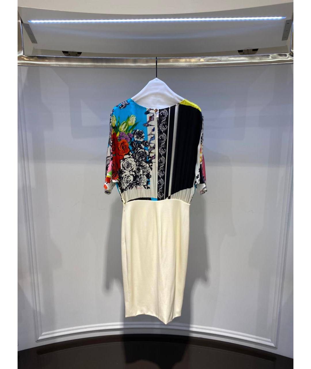 VERSACE Мульти повседневное платье, фото 2