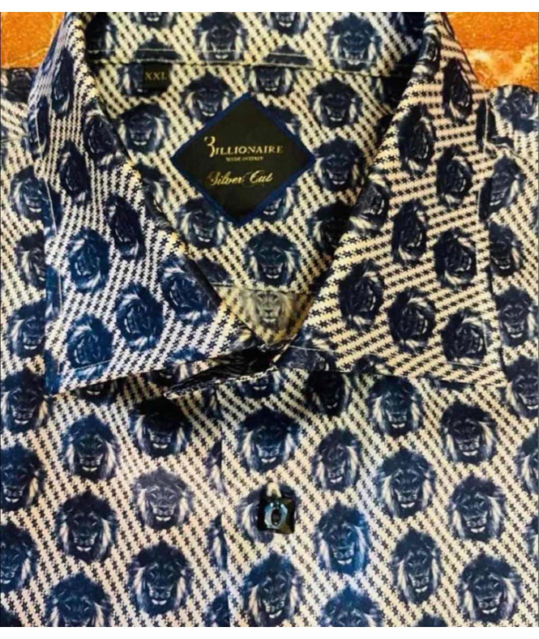 BILLIONAIRE Мульти шелковая кэжуал рубашка, фото 6