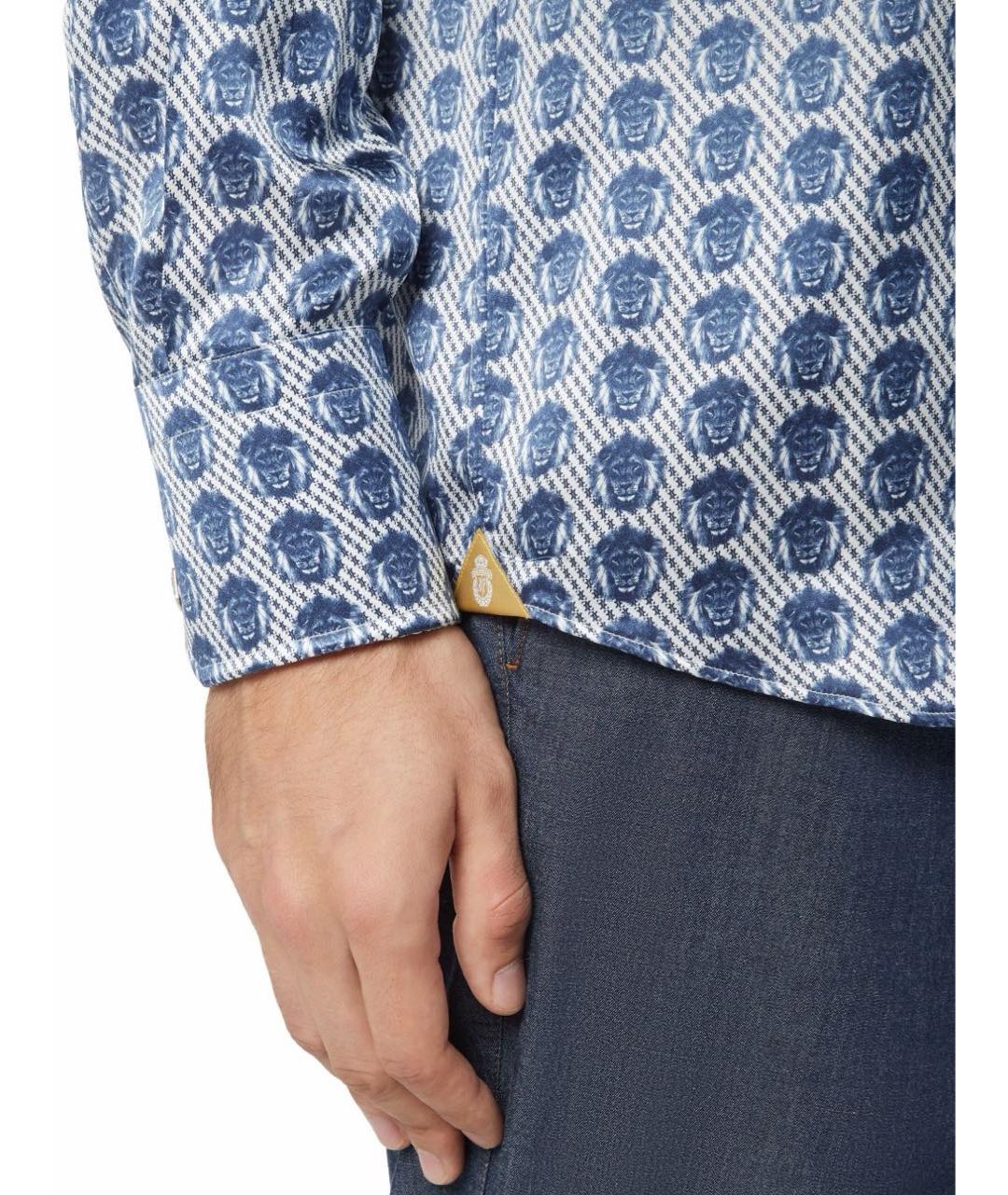 BILLIONAIRE Мульти шелковая кэжуал рубашка, фото 5